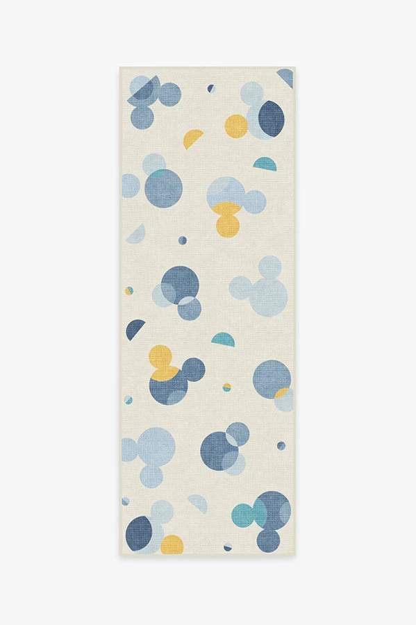 Budget 🥰 Ruggable Mickey Polka Dots Slate Blue Rug 🎁 5 Budget 🥰 Ruggable Mickey Polka Dots Slate Blue Rug 🎁 - Image 5