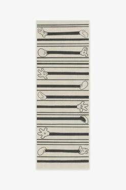Coupon 🧨 Ruggable Mickey Stripes Black Rug ✨ -Area Rugs Sales Store mickey stripes black A RC DY016 27 fed74096 8b61 487d 9dbd 26e12b8475ba