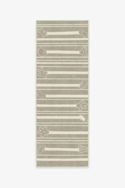 Brand new ✔️ Ruggable Mickey Stripes Stone Rug 🎉 -Area Rugs Sales Store mickey stripes stone A RC DY017 27 2bf057fe d149 42a7 a45d 41a584c6176c