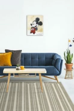 Brand new ✔️ Ruggable Mickey Stripes Stone Rug 🎉 -Area Rugs Sales Store mickey stripes stone C RC DY017 57 1e548e5d 7727 42e8 97ed 833b1a4af766