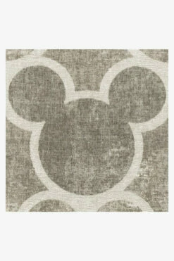 Hot Sale 👍 Ruggable Mickey Trellis Ash Grey Rug 👏 -Area Rugs Sales Store mickey trellis ash grey D RC DY001 27