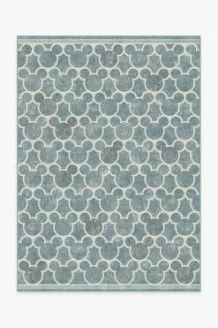 Hot Sale ๐งจ Ruggable Mickey Trellis Slate Rug ๐ฅฐ