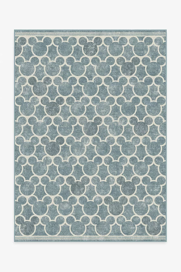 Hot Sale 🧨 Ruggable Mickey Trellis Slate Rug 🥰 2 Hot Sale 🧨 Ruggable Mickey Trellis Slate Rug 🥰 - Image 2