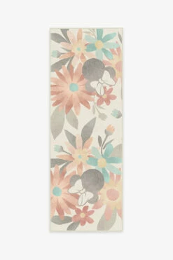Buy 🧨 Ruggable Minnie Floral Multicolor Rug 🛒 -Area Rugs Sales Store minnie floral multicolor A RC DY028 27 2cf404d6 1d74 4561 8f00 df31652da281