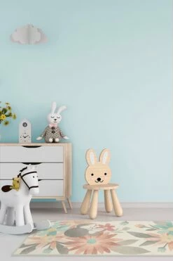 Buy 🧨 Ruggable Minnie Floral Multicolor Rug 🛒 -Area Rugs Sales Store minnie floral multicolor C RC DY028 27