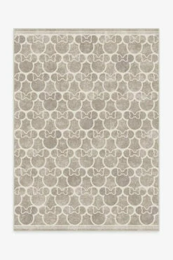 Cheap 🥰 Ruggable Minnie Trellis Ash Grey Rug ✨