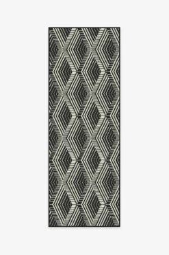 Cheapest 👍 Ruggable Outdoor Motus Diamond Black Rug ✔️ -Area Rugs Sales Store motus diamond black A RC OD025 27 1795012a f083 4c2f bf09 87551d283241