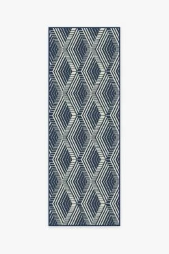 Wholesale ⌛ Ruggable Outdoor Motus Diamond Navy Rug ❤️ 13 Wholesale ⌛ Ruggable Outdoor Motus Diamond Navy Rug ❤️ -Area Rugs Sales Store motus diamond navy B RC OD026 27