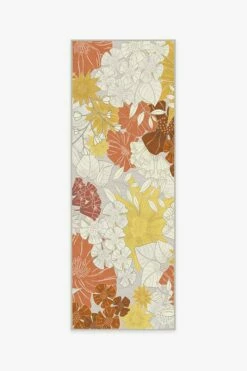 Outlet ✨ Ruggable Nani Orange Cream Rug 🎁 12 Outlet ✨ Ruggable Nani Orange Cream Rug 🎁 -Area Rugs Sales Store nani orange cream A RC 0592 27 V2