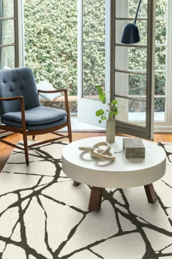 Coupon ✔️ Ruggable Nina Takesh Marion Black & Ivory Rug 🎁 -Area Rugs Sales Store nina takesh marion black ivory C RC NT004 57