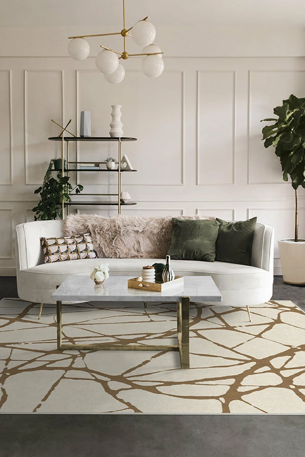 Cheap ✨ Ruggable Nina Takesh Marion Camel & Ivory Rug ✨ 4 Cheap ✨ Ruggable Nina Takesh Marion Camel & Ivory Rug ✨ - Image 4