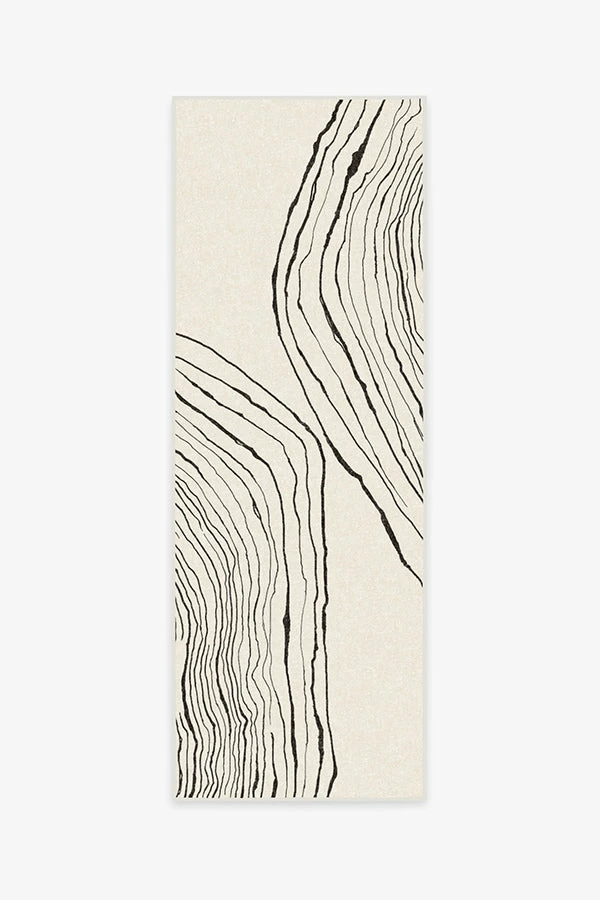 Promo 🔔 Ruggable Nina Takesh Seine Black & Ivory Rug 💯 5 Promo 🔔 Ruggable Nina Takesh Seine Black & Ivory Rug 💯 - Image 5