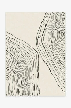 Promo 🔔 Ruggable Nina Takesh Seine Black & Ivory Rug 💯