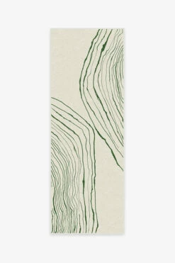 Best Pirce 🛒 Ruggable Nina Takesh Seine Sage & Ivory Rug ✔️ -Area Rugs Sales Store nina takesh seine sage ivory B RC NT002 27 V2