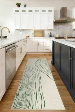 Best Pirce 🛒 Ruggable Nina Takesh Seine Sage & Ivory Rug ✔️ -Area Rugs Sales Store nina takesh seine sage ivory C RC NT002 27 V2