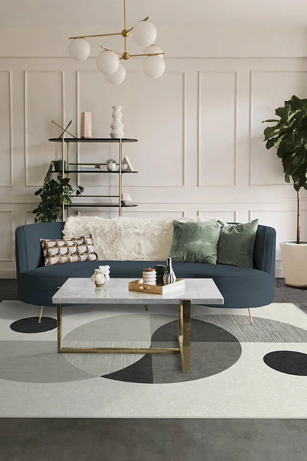 Cheapest 🔥 Ruggable Nina Takesh Villette Greyscale Rug ❤️ 4 Cheapest 🔥 Ruggable Nina Takesh Villette Greyscale Rug ❤️ - Image 4