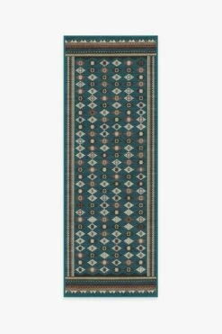 Top 10 🎉 Ruggable Noorani Teal Blue Rug 🤩 -Area Rugs Sales Store noorani teal blue A RC MT010 27