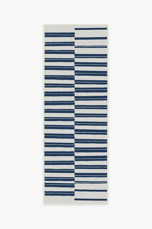 Best Pirce 🧨 Ruggable Outdoor Offset Stripe Navy Rug ✨ 6 Best Pirce 🧨 Ruggable Outdoor Offset Stripe Navy Rug ✨ - Image 6