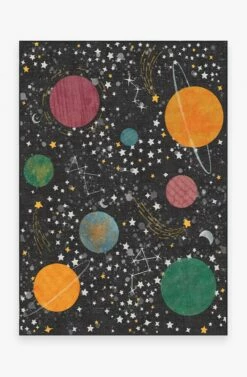 Promo 😉 Ruggable Outer Space Black Rug 😀