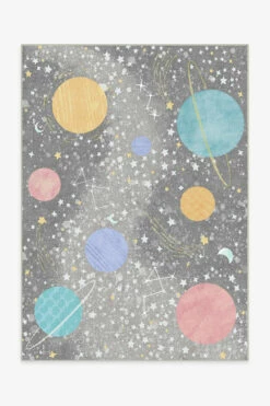 Promo ⭐ Ruggable Outer Space Soft Grey Rug 🎁