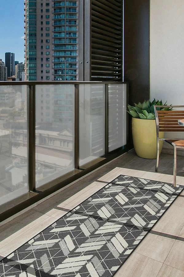 Cheap โญ Ruggable Outdoor Painted Chevron Black Rug ๐ 8 Cheap โญ Ruggable Outdoor Painted Chevron Black Rug ๐ - Image 8