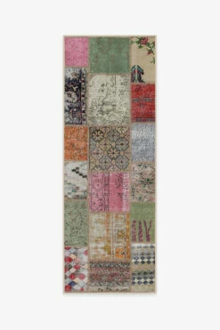 Best Pirce ⭐ Ruggable Patchwork Boho Rug 🛒 -Area Rugs Sales Store patchwork boho A RC 0044 27 V4