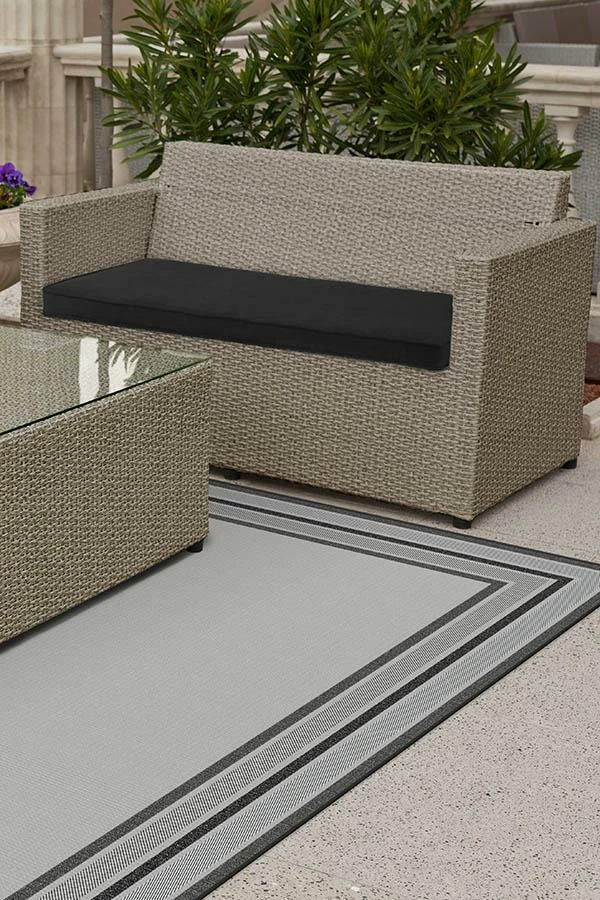 Best reviews of ๐ Ruggable Outdoor Picnic Border Grey Rug ๐ 4 Best reviews of ๐ Ruggable Outdoor Picnic Border Grey Rug ๐ - Image 4