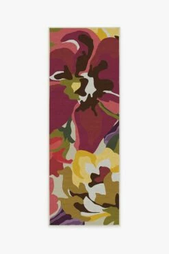 Discount 🌟 Ruggable Poppy Floral Brights Rug 🌟 -Area Rugs Sales Store poppy floral brights A RC 0298 27 V2