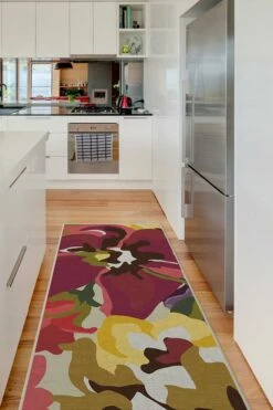 Discount 🌟 Ruggable Poppy Floral Brights Rug 🌟 -Area Rugs Sales Store poppy floral brights C RC 0298 27 V2