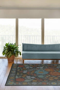 Discount 🔥 Ruggable Prado Black Opal Rug 🧨 -Area Rugs Sales Store prado black opal C RC MT015 57 V2