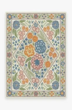 Cheap 👍 Ruggable Prado Blue Bouquet Rug 🔔