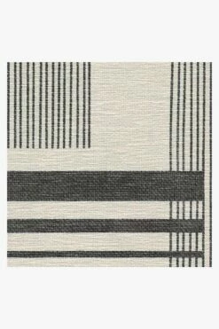 Coupon 🔔 Ruggable Quadra Black & White Rug 🔥 -Area Rugs Sales Store quadra black white D RC CB011 27