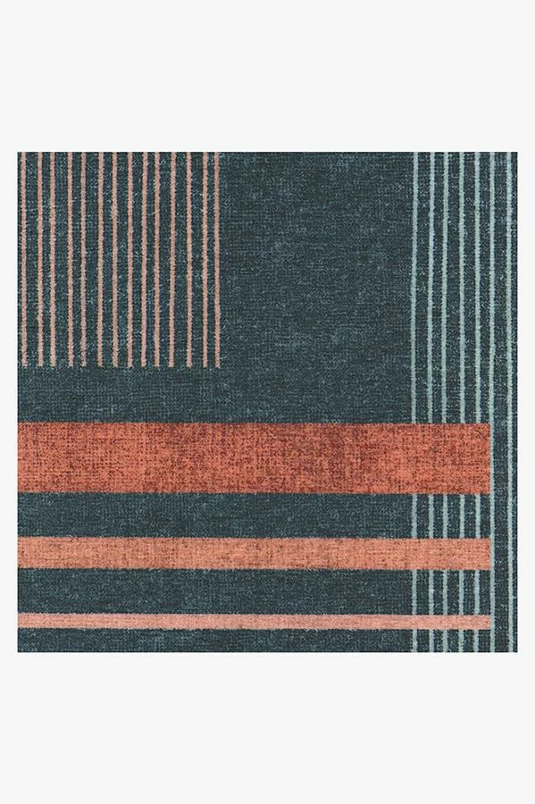 Best Sale 🤩 Ruggable Sale Quadra Teal Rug 🤩 3 Best Sale 🤩 Ruggable Sale Quadra Teal Rug 🤩 - Image 3