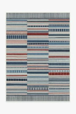 Cheapest ✨ Ruggable Outdoor Riviera Stripe Americana Rug 💯