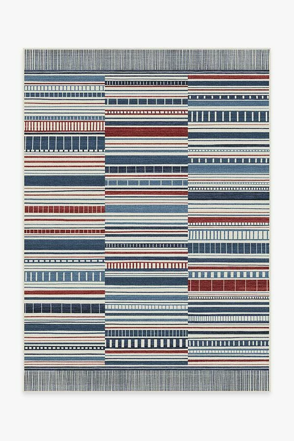 Cheapest ✨ Ruggable Outdoor Riviera Stripe Americana Rug 💯 2 Cheapest ✨ Ruggable Outdoor Riviera Stripe Americana Rug 💯 - Image 2