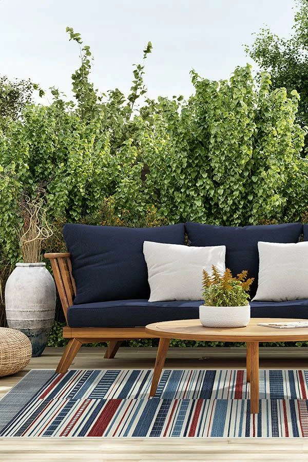 Cheapest ✨ Ruggable Outdoor Riviera Stripe Americana Rug 💯 8 Cheapest ✨ Ruggable Outdoor Riviera Stripe Americana Rug 💯 - Image 8