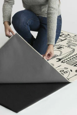 Flash Sale 🤩 Ruggable Robot Party Black & White Rug 🎉 13 Flash Sale 🤩 Ruggable Robot Party Black & White Rug 🎉 -Area Rugs Sales Store robot party black white B RC SK003 27 ed5ddf4e 8da3 4e30 ab7f bb231746c070