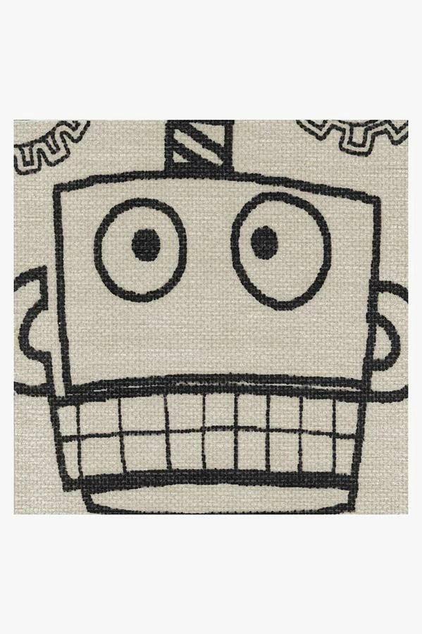 Flash Sale 🤩 Ruggable Robot Party Black & White Rug 🎉 7 Flash Sale 🤩 Ruggable Robot Party Black & White Rug 🎉 - Image 7