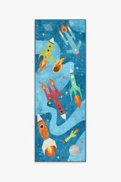 Best deal 😉 Ruggable Rocket Ships Space Blue Rug ⌛ -Area Rugs Sales Store rocket ships space blue A RC SK011 27 18b223fc e3f8 46cf bc4a 21b0bb0fb9bc