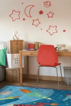 Best deal 😉 Ruggable Rocket Ships Space Blue Rug ⌛ -Area Rugs Sales Store rocket ships space blue C RC SK011 57 cd131689 6567 4b56 84a8 5e1b5edf818a