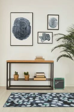 Brand new 👍 Ruggable Rosette Blue Rug 🥰 -Area Rugs Sales Store rosette blue C RC 0664 27 d78f8559 303c 43e4 864b cae2a2109920