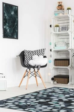 Brand new 👍 Ruggable Rosette Blue Rug 🥰 -Area Rugs Sales Store rosette blue C RC 0664 57 64dece9d c752 4a4f 9372 c27f3580c292