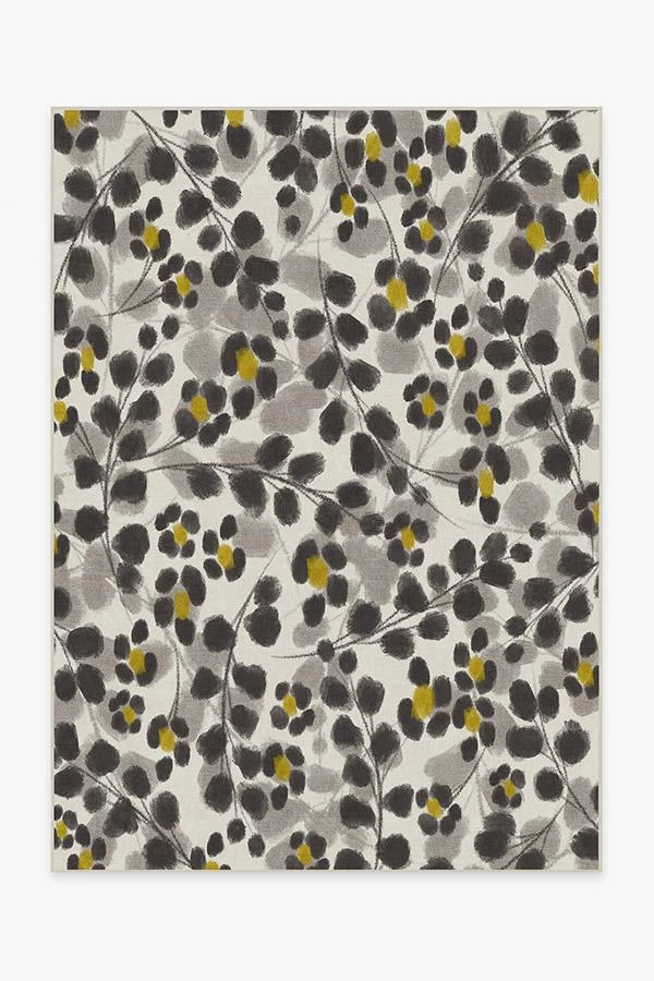 Budget ๐ Ruggable Rosette Yellow Rug โจ 1 Budget ๐ Ruggable Rosette Yellow Rug โจ