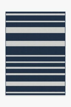 Deals ๐ Ruggable Outdoor Sailmaker Stripe Blue Rug โจ