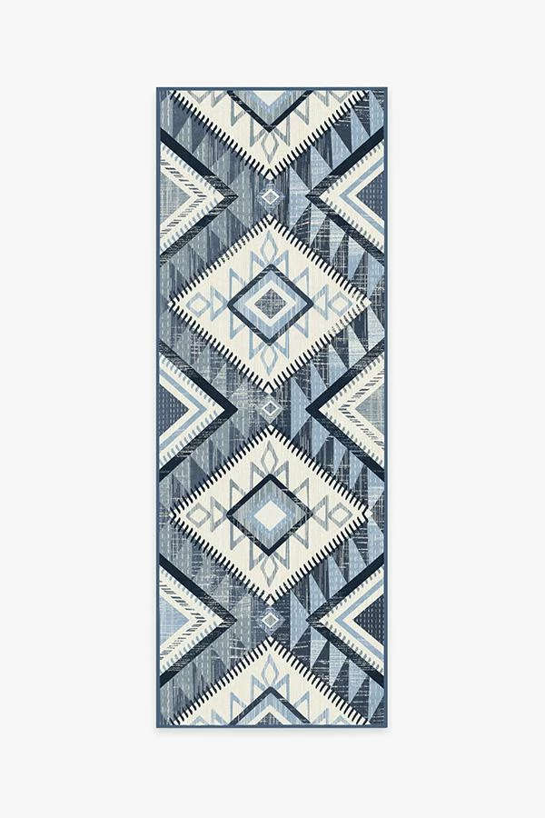 Cheapest ✨ Ruggable Santa Fe Blue Rug 👍 5 Cheapest ✨ Ruggable Santa Fe Blue Rug 👍 - Image 5