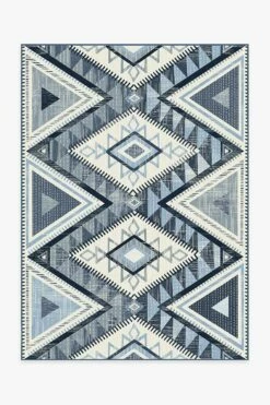 Cheapest โจ Ruggable Santa Fe Blue Rug ๐