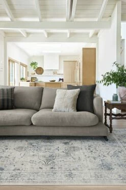 Best Sale 🌟 Ruggable Sarrah Blue Quartz Rug 🧨 -Area Rugs Sales Store sarrah blue quartz C RC NV003 57