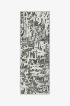 Discount ๐ Ruggable Scribe Grey Rug ๐ 12 Discount ๐ Ruggable Scribe Grey Rug ๐ -Area Rugs Sales Store scribe grey A RC 0726 27 V4