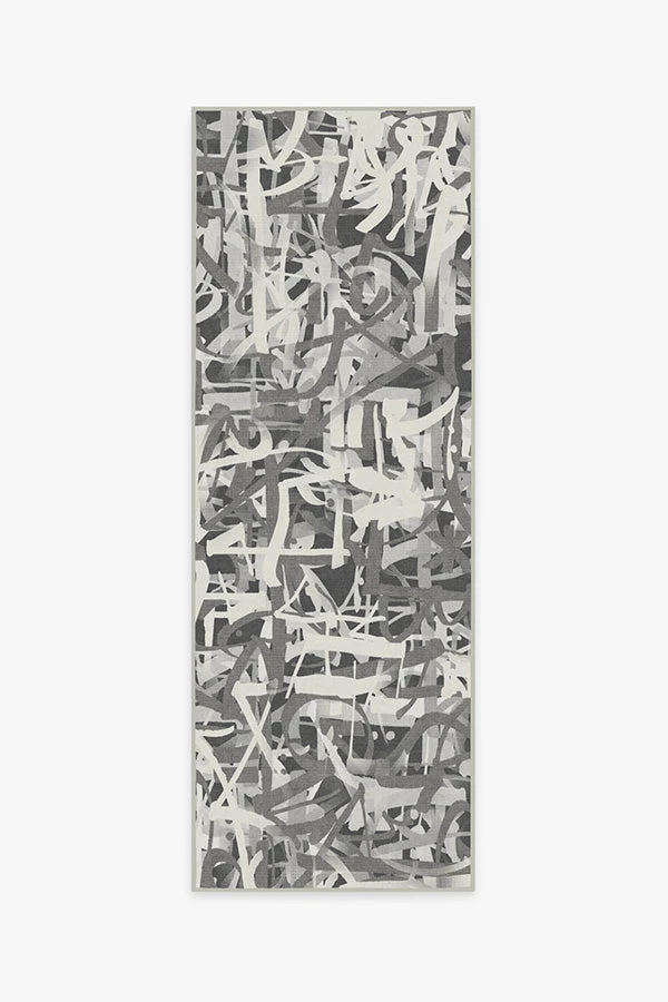 Discount ๐ Ruggable Scribe Grey Rug ๐ 5 Discount ๐ Ruggable Scribe Grey Rug ๐ - Image 5