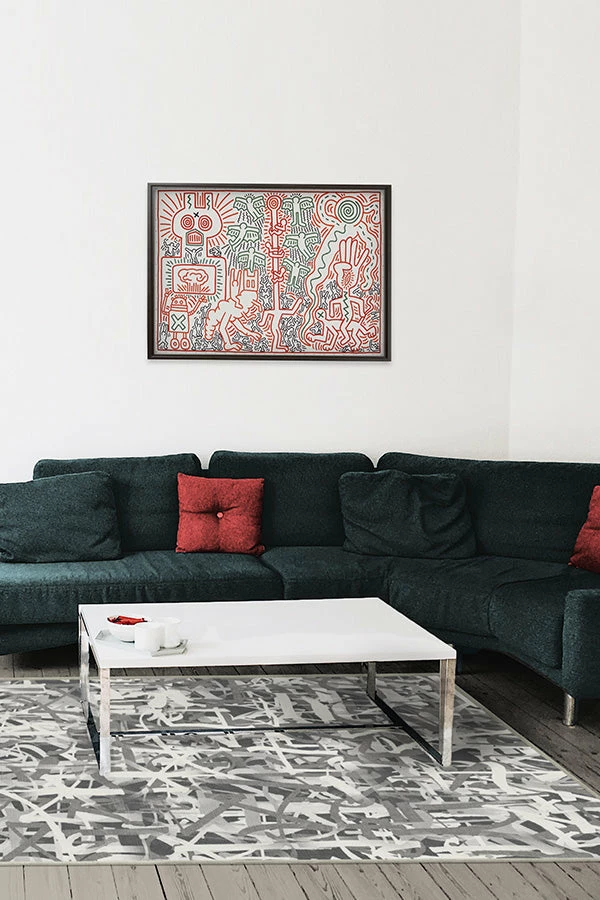 Discount ๐ Ruggable Scribe Grey Rug ๐ 4 Discount ๐ Ruggable Scribe Grey Rug ๐ - Image 4